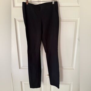 Vera Wang Black Slim Ponte Knit Pants